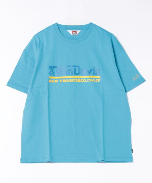 BEN DAVIS（ベンデイビス）の「《BEN DAVIS》プリントTシャツ/抗菌防臭 リサイクルコットン混（Tシャツ/カットソー・メンズ・ホワイト/ブラック/ピンク/ブルー・MEDIUM/LARGE/X-LARGE/SMALL）」の12枚目の写真
