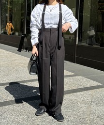 サスペンダーパンツ」に該当するスラックスファッション通販 - ZOZOTOWN