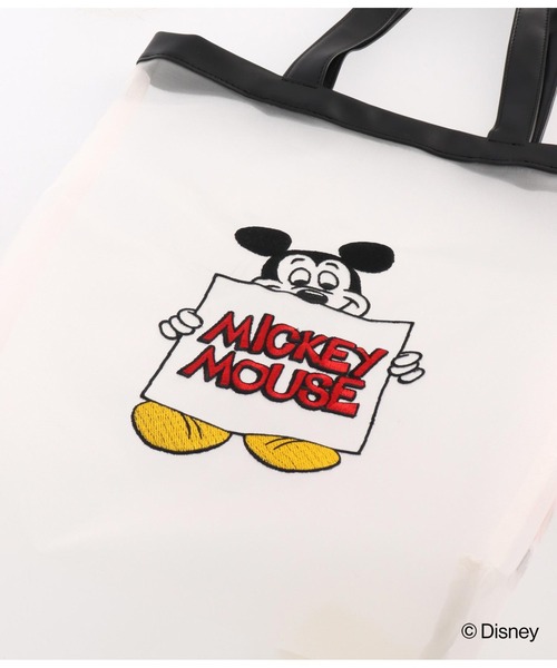 ANAP（アナップ）の「【ミッキーマウス】 ANAP メッシュトートバッグ（トートバッグ・レディース・アイボリー・FREE）」の9枚目の写真
