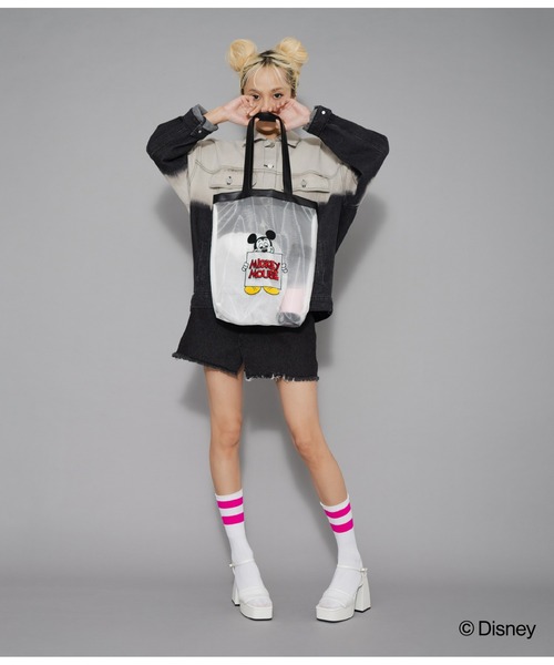 ANAP（アナップ）の「【ミッキーマウス】 ANAP メッシュトートバッグ（トートバッグ・レディース・アイボリー・FREE）」の17枚目の写真