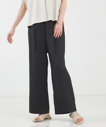 qualite | 【セットアップ対応】リネンライクワイドパンツ(その他パンツ)