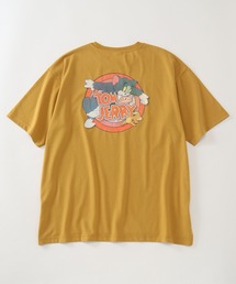 【Tom & Jerry/トム & ジェリー】アートワークデザイン オーバーサイズ 半袖クルーネックTシャツ