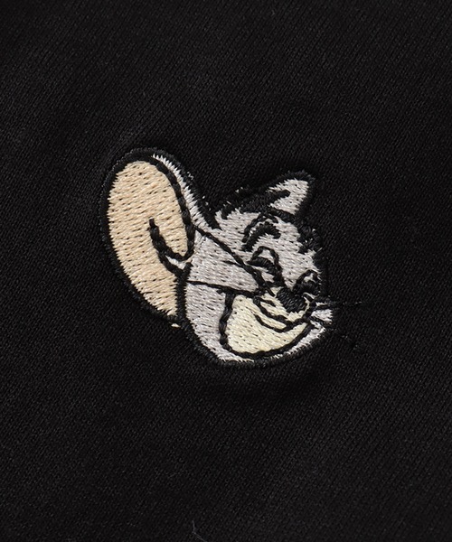 Tom&Jerry(トムアンドジェリー)の「【Tom & Jerry/トム & ジェリー】アートワークデザイン オーバーサイズ 半袖クルーネックTシャツ(Tシャツ/カットソー・レディース・ブラック/アクア/オートミール/マスタード・L/M)」の11枚目の写真