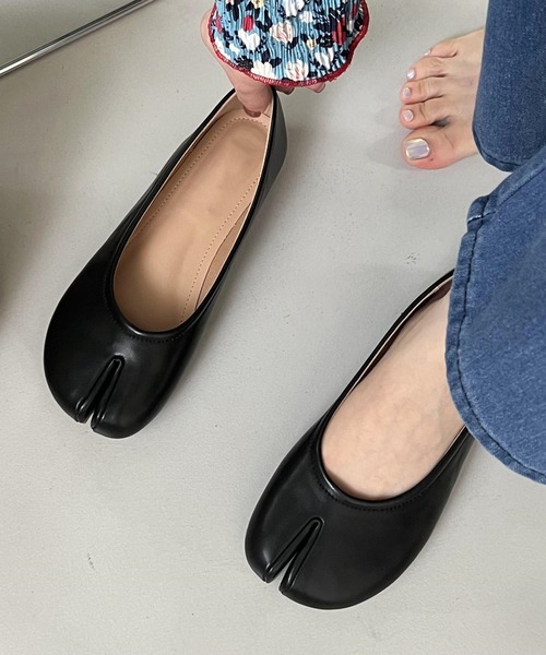 Maison Margiela タビバレエシューズ 足袋バレエ 白37 Tabi ballet