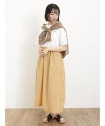 Samansa Mos2 | 【KELTY×Samansa Mos2】ナイロン切替ワンピース(ワンピース)