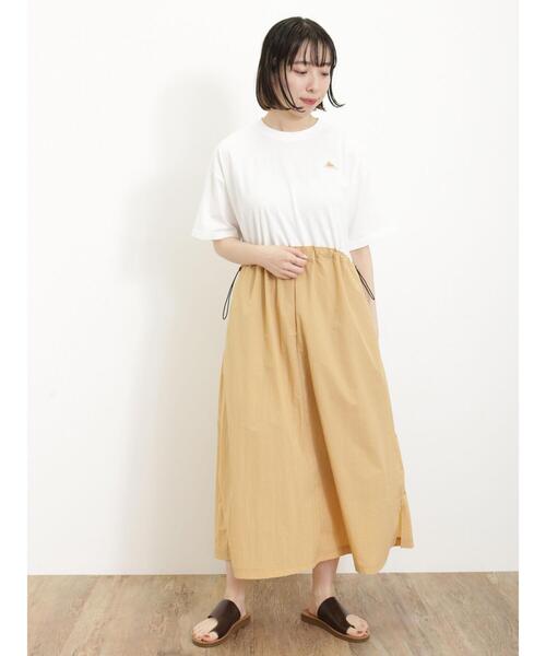 Samansa Mos2（サマンサ モスモス）の「【KELTY×Samansa Mos2】ナイロン切替ワンピース（ワンピース・レディース・ネイビー/オフホワイト/グリーン・F）」の10枚目の写真