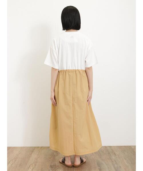 Samansa Mos2（サマンサ モスモス）の「【KELTY×Samansa Mos2】ナイロン切替ワンピース（ワンピース・レディース・ネイビー/オフホワイト/グリーン・F）」の13枚目の写真