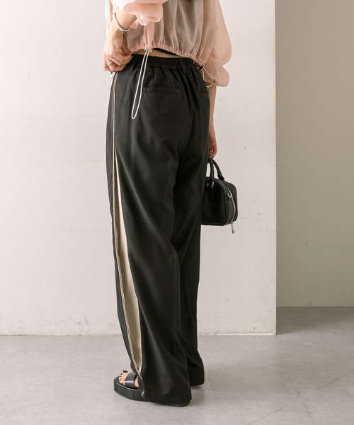 mline（エムライン）の「[mline]ラインサイドタックパンツ（その他パンツ・レディース・ブラック/アイボリー/グレー・2/1/FREE）」の14枚目の写真