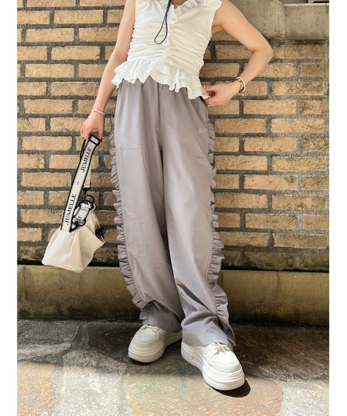 新品未使用OHGA FRILL PANTS ホワイト Mサイズ