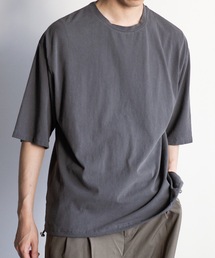 Magine（マージン）の「【SELECT】IR:16/-天竺 ピグメント加工 ドロスト TEE（Tシャツ/カットソー）」