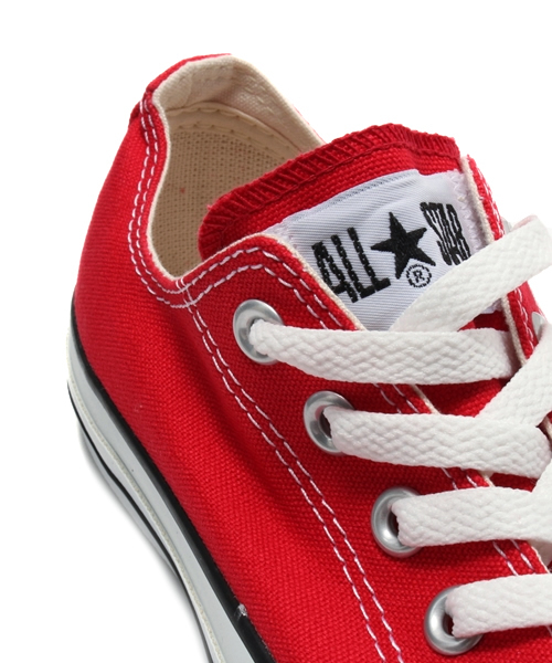 CONVERSE（コンバース）の「converse コンバース ALL STAR OX オールスター OX 3216 RED(US)（スニーカー・メンズ・レッド・10h/3/3h/7h/4/10/8h/5/4h/11h/5h/9h/6h/9/11/7/8/6）」の6枚目の写真
