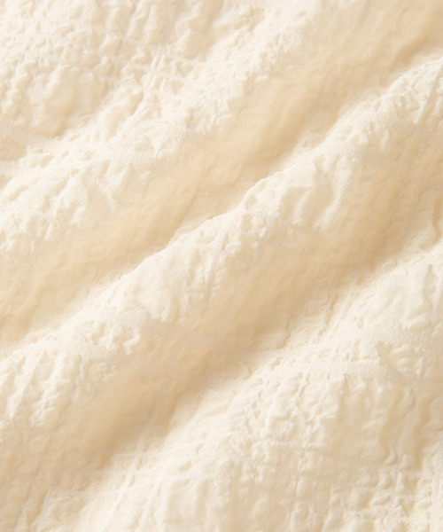 ROPE' PICNIC(ロペピクニック)の「ふくれジャガードボレロ(カーディガン/ボレロ・レディース・ブラック/キナリ・FREE)」の13枚目の写真