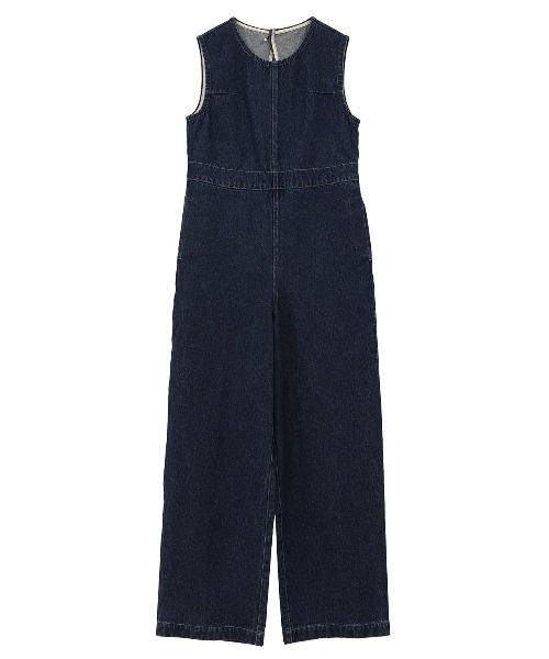 CLANE（クラネ）の「CLANE/クラネ/BACK OPEN DENIM ALL IN ONE