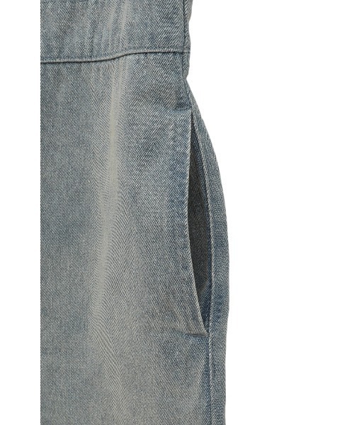 CLANE（クラネ）の「CLANE/クラネ/BACK OPEN DENIM ALL IN ONE