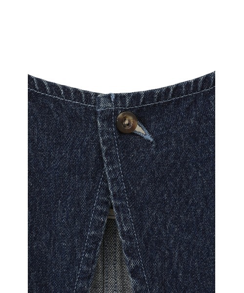 サロペット・オーバーオール・オールインワン CLANE BACK OPEN DENIM ALL IN ONE CLANE（クラネ）の「CLANE/クラネ/BACK OPEN DENIM ALL IN ONE