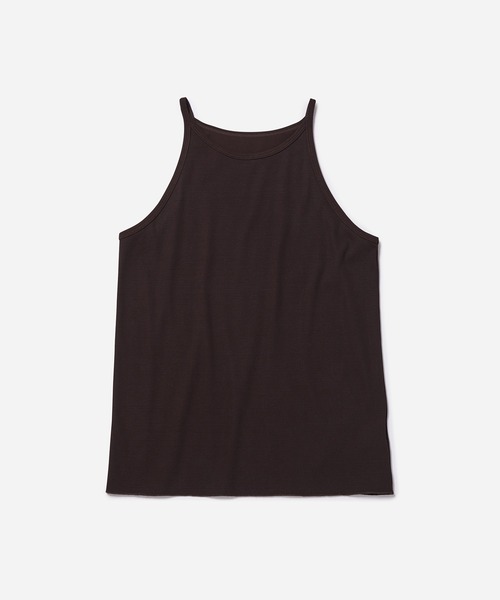 BIOTOP(ビオトープ)の「【BIOTOP original】 American Sleeve T(タンクトップ・レディース・ブラック/ダークブラウン/キナリ・FREE)」の1枚目の写真