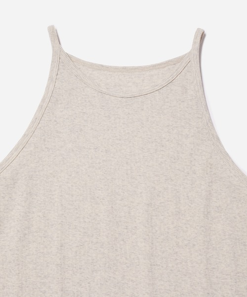 BIOTOP(ビオトープ)の「【BIOTOP original】 American Sleeve T(タンクトップ・レディース・ブラック/ダークブラウン/キナリ・FREE)」の6枚目の写真
