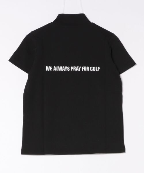BENCH AT THE GREENE GOLF / LADIES EMBRO MOCK NECK SHIRT（レディース）（Tシャツ/カットソー）｜BENCH AT THE GREENE GOLF（ベンチアットザグリーンゴルフ）