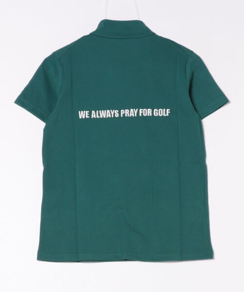 BENCH AT THE GREENE GOLF / LADIES EMBRO MOCK NECK SHIRT（レディース）（Tシャツ/カットソー）｜BENCH AT THE GREENE GOLF（ベンチアットザグリーンゴルフ）