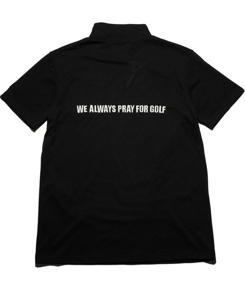 BENCH AT THE GREENE GOLF / LADIES EMBRO MOCK NECK SHIRT（レディース）（Tシャツ/カットソー）｜BENCH AT THE GREENE GOLF（ベンチアットザグリーンゴルフ）
