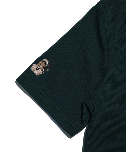 BENCH AT THE GREENE GOLF / LADIES EMBRO MOCK NECK SHIRT（レディース）（Tシャツ/カットソー）｜BENCH AT THE GREENE GOLF（ベンチアットザグリーンゴルフ）