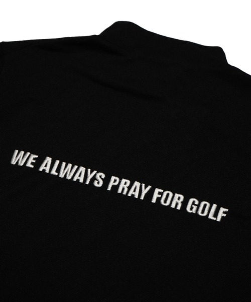 BENCH AT THE GREENE GOLF / LADIES EMBRO MOCK NECK SHIRT（レディース）（Tシャツ/カットソー）｜BENCH AT THE GREENE GOLF（ベンチアットザグリーンゴルフ）