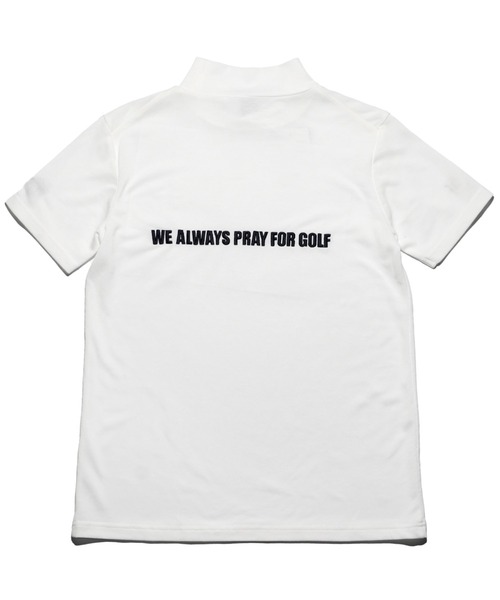 BENCH AT THE GREENE GOLF(ベンチアットザグリーンゴルフ)の「BENCH AT THE GREENE GOLF / LADIES EMBRO MOCK NECK SHIRT(レディース)(Tシャツ/カットソー・レディース・ブラック/オフホワイト/グリーン・SMALL/MEDIUM/LARGE)」の15枚目の写真