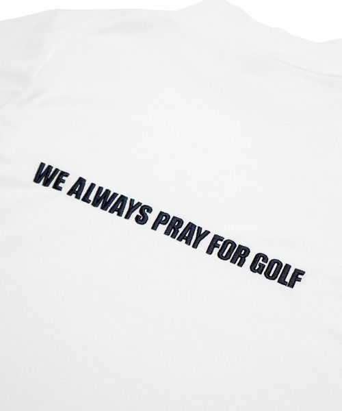 BENCH AT THE GREENE GOLF(ベンチアットザグリーンゴルフ)の「BENCH AT THE GREENE GOLF / LADIES EMBRO MOCK NECK SHIRT(レディース)(Tシャツ/カットソー・レディース・ブラック/オフホワイト/グリーン・SMALL/MEDIUM/LARGE)」の16枚目の写真