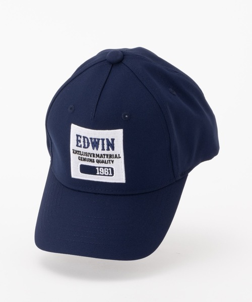 EDWIN（エドウィン）の「EDWIN ジュニア ツイルロゴキャップ（キャップ・キッズ・ネイビー/ブラック/インディゴブルー・フリー）」の3枚目の写真