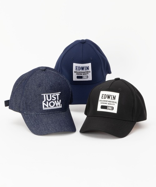 EDWIN（エドウィン）の「EDWIN ジュニア ツイルロゴキャップ（キャップ・キッズ・ネイビー/ブラック/インディゴブルー・フリー）」の17枚目の写真