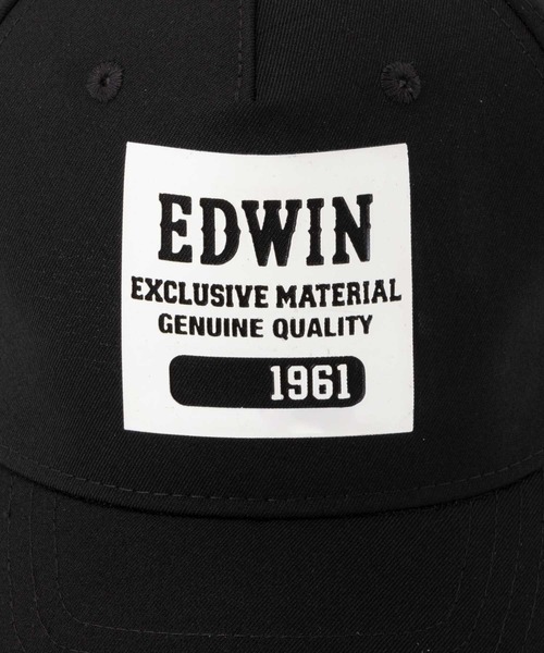 EDWIN（エドウィン）の「EDWIN ジュニア ツイルロゴキャップ（キャップ・キッズ・ネイビー/ブラック/インディゴブルー・フリー）」の5枚目の写真