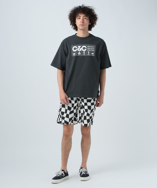 CHARI&CO（チャリアンドコー）の「【CHARI&CO SAFE RIDE for BAYFLOW】プリント半袖Tシャツ（Tシャツ/カットソー・メンズ・イエロー/チャコール/ホワイト・LARGE/MEDIUM）」の6枚目の写真