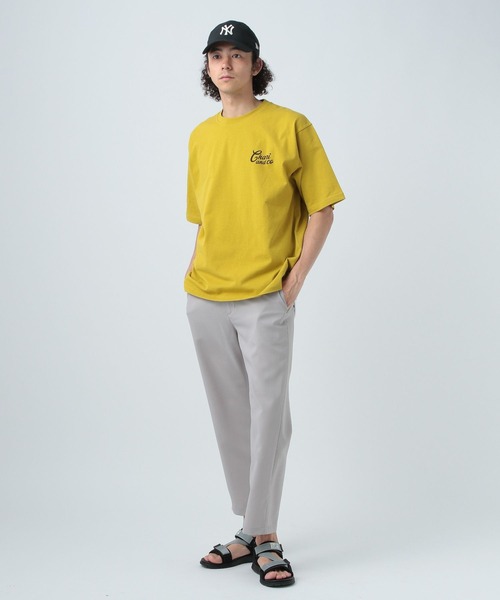 CHARI&CO（チャリアンドコー）の「【CHARI&CO SAFE RIDE for BAYFLOW】プリント半袖Tシャツ（Tシャツ/カットソー・メンズ・イエロー/チャコール/ホワイト・LARGE/MEDIUM）」の7枚目の写真