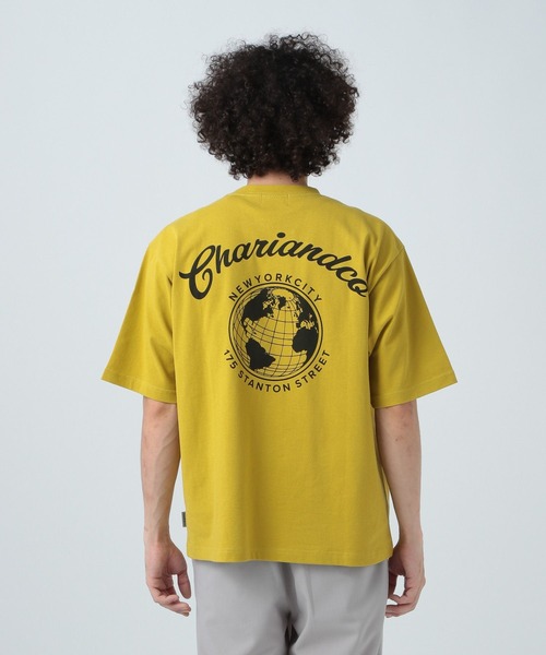 CHARI&CO（チャリアンドコー）の「【CHARI&CO SAFE RIDE for BAYFLOW】プリント半袖Tシャツ（Tシャツ/カットソー・メンズ・イエロー/チャコール/ホワイト・LARGE/MEDIUM）」の11枚目の写真