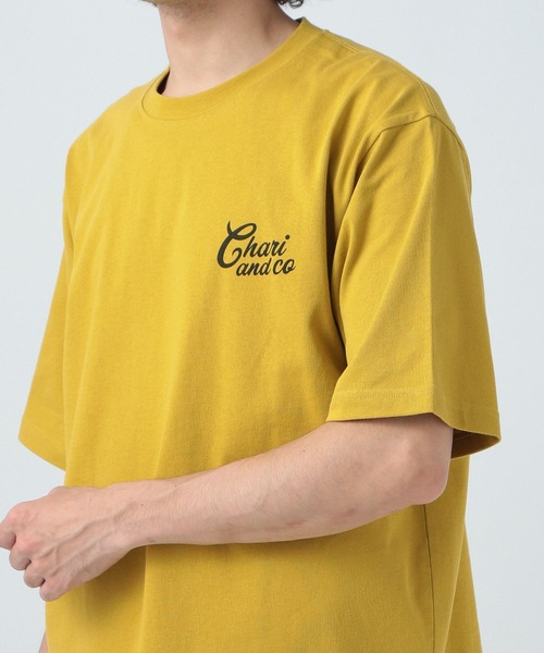 CHARI&CO（チャリアンドコー）の「【CHARI&CO SAFE RIDE for BAYFLOW】プリント半袖Tシャツ（Tシャツ/カットソー・メンズ・イエロー/チャコール/ホワイト・LARGE/MEDIUM）」の13枚目の写真