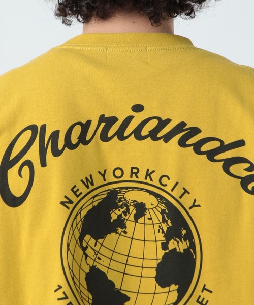 CHARI&CO（チャリアンドコー）の「【CHARI&CO SAFE RIDE for BAYFLOW】プリント半袖Tシャツ（Tシャツ/カットソー・メンズ・イエロー/チャコール/ホワイト・LARGE/MEDIUM）」の15枚目の写真