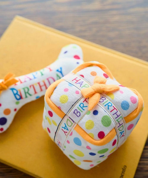 ROPE' PICNIC(ロペピクニック)の「【DOG】birthday ギフトボックストイ(ペットウェア・レディース・その他・FREE)」の1枚目の写真