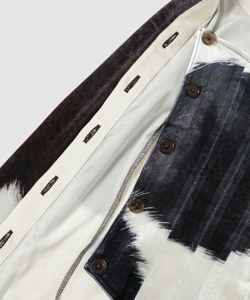 YOHEI OHNO（ヨウヘイオオノ）の「Stmacher Cowhide Velor Top