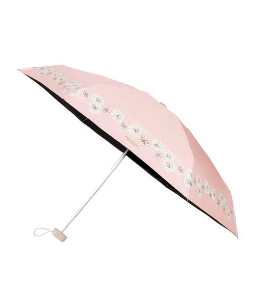 ❤️新品未使用❤️POUL＆JOE クリザンテーム柄が可愛い　晴雨兼用長傘❤️ PAUL&JOE 傘 遮光 晴雨兼用 日傘 軽量 ”クリザンテーム