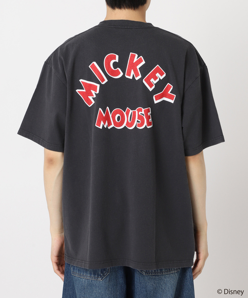 JOURNAL STANDARD（ジャーナルスタンダード）の「《追加》MICKEY MOUSE / ミッキーマウス 別注 S/S Tシャツ（Tシャツ/カットソー・メンズ・ホワイト/ホワイト系その他/イエロー/ブラック/ブラック系その他/グレー・SMALL/MEDIUM/LARGE）」の18枚目の写真