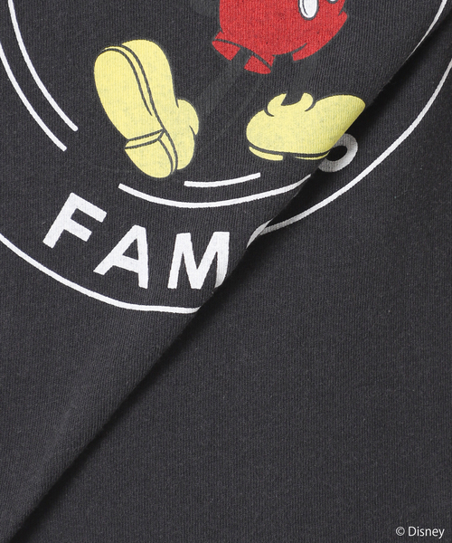 JOURNAL STANDARD（ジャーナルスタンダード）の「《追加》MICKEY MOUSE / ミッキーマウス 別注 S/S Tシャツ（Tシャツ/カットソー・メンズ・ホワイト/ホワイト系その他/イエロー/ブラック/ブラック系その他/グレー・SMALL/MEDIUM/LARGE）」の15枚目の写真