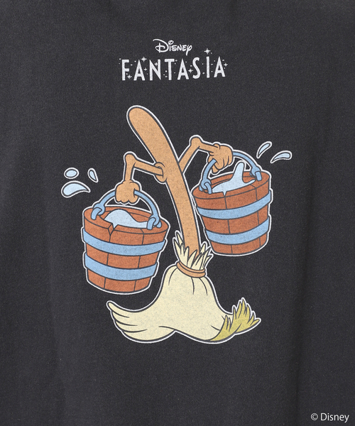JOURNAL STANDARD（ジャーナルスタンダード）の「《追加》MICKEY MOUSE / ミッキーマウス 別注 S/S Tシャツ（Tシャツ/カットソー・メンズ・ホワイト/ホワイト系その他/イエロー/ブラック/ブラック系その他/グレー・SMALL/MEDIUM/LARGE）」の12枚目の写真