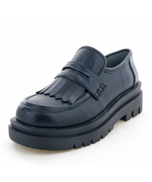 byあしながおじさん（バイアシナガオジサン）の「キルトコインローファー　8510117（ローファー・レディース・ベージュ/ブラック/テラコッタ・LL/L/M/S）」の20枚目の写真