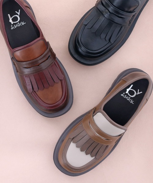 byあしながおじさん（バイアシナガオジサン）の「キルトコインローファー　8510117（ローファー・レディース・ベージュ/ブラック/テラコッタ・LL/L/M/S）」の13枚目の写真