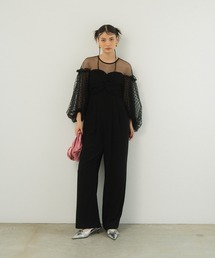 ANDRESD（アンドレスド）の「flocky dot pants dress
