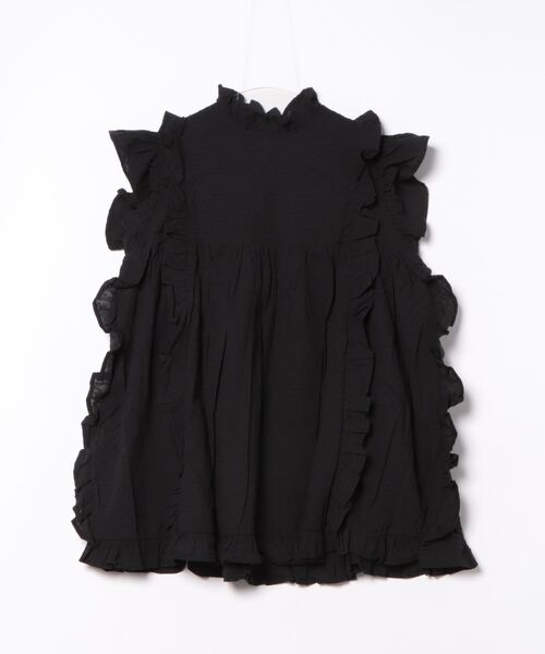 M y u(ミュー)の「フェアリーチュニックブラウス(シャツ/ブラウス・レディース・ホワイト/ブラック・ML/SM)」の21枚目の写真