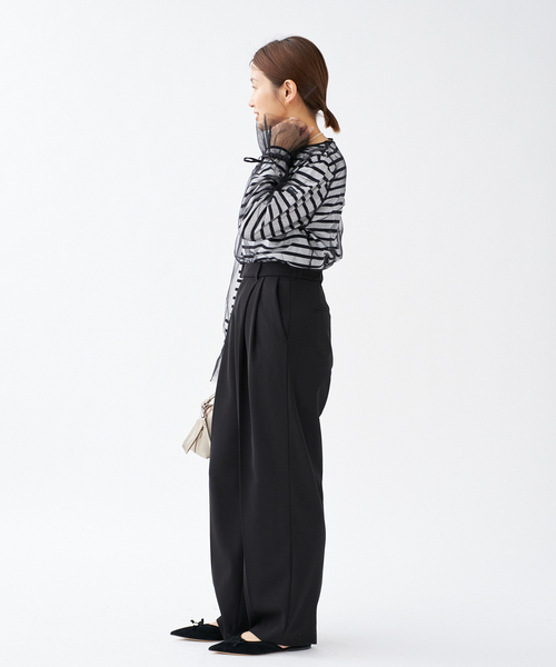 IENA（イエナ）の「《追加》サスペンダーツイル パンツ（その他パンツ