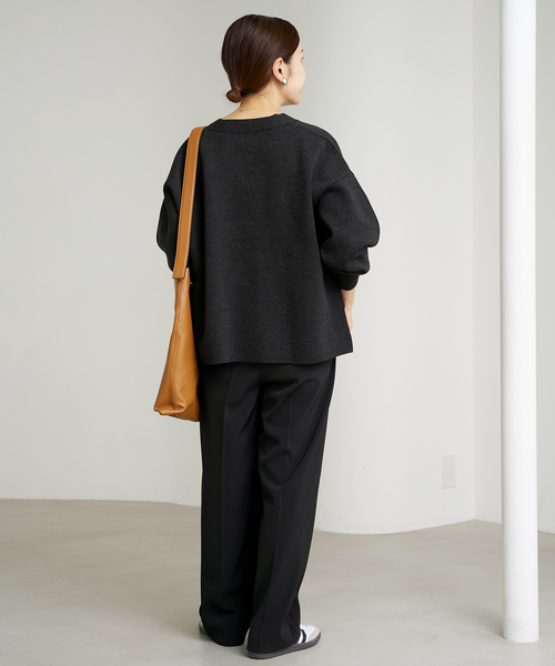 IENA(イエナ)の「《追加》サスペンダーツイル パンツ(その他パンツ・レディース・ブラック/カーキ・40/38/36/34)」の15枚目の写真