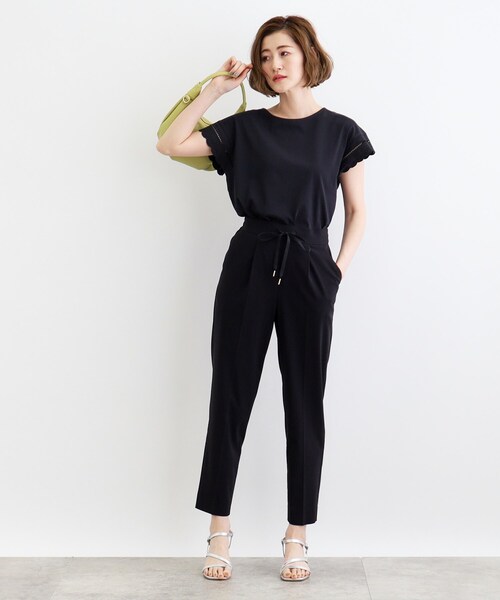 grove(グローブ)の「◆【洗える/接触冷感】ハイパーストレッチジョガーパンツ(その他パンツ・レディース・チャコールグレー/カーキ/ブラック・02/03/01/05/04)」の13枚目の写真