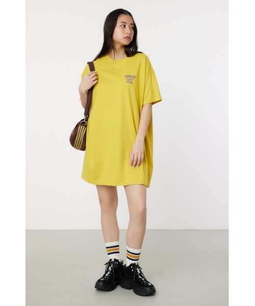 RODEO CROWNS WIDE BOWL(ロデオクラウンズワイドボウル)の「GRIZZLY’S KITCHEN Tワンピース(ワンピース・レディース・イエロー/ブラック/ライトベージュ・FREE)」の7枚目の写真